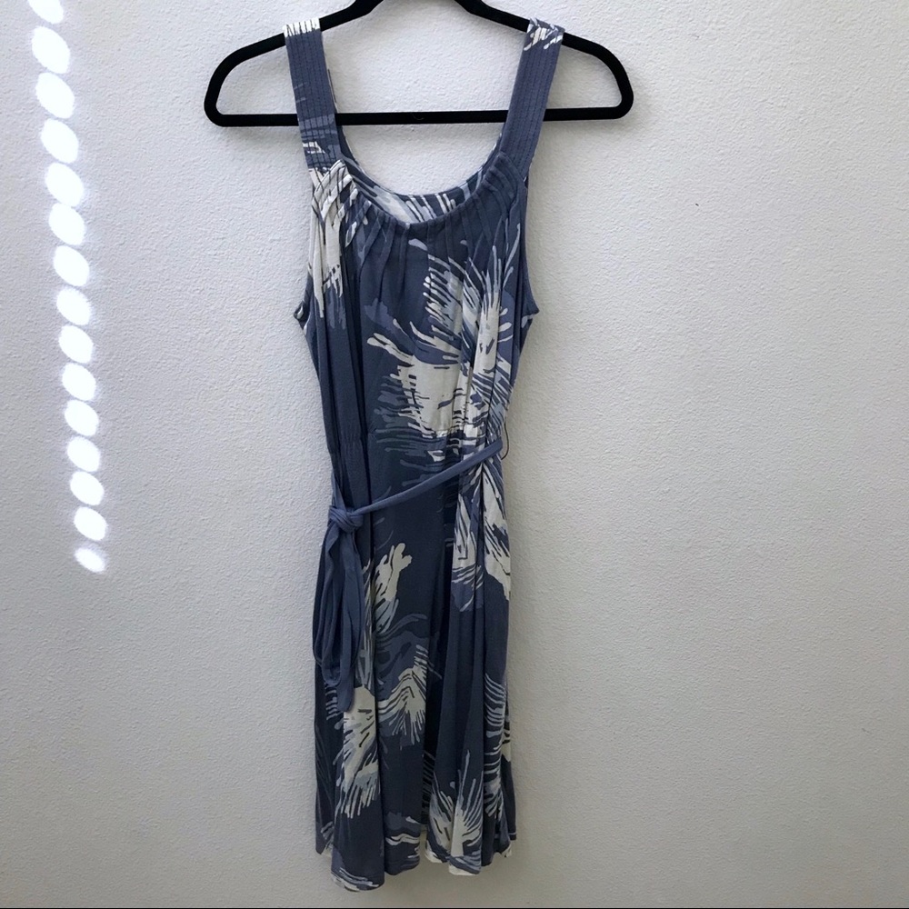 NEW Anthropologie blue periwinkle modal dress